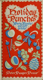 Cover of: Holiday punches by Edna Beilenson