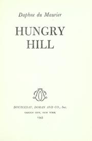 Cover of: Hungry hill by Daphne du Maurier