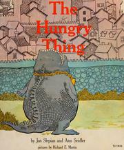Cover of: The hungry thing by Jan Slepian