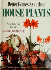 Cover of: House plants by 