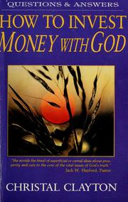 Cover of: How to invest money with God
