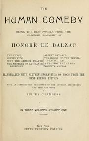 Cover of: The human comedy by Honoré de Balzac