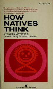 Cover of: How natives think