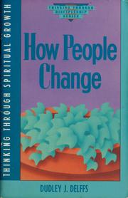 Cover of: How people change by Dudley J. Delffs