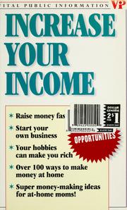 Cover of: Increase your income
