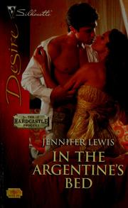 Cover of: In the Argentine's Bed by Jennifer Lewis