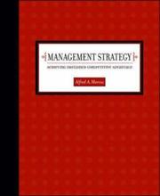 Cover of: Management Strategy by Alfred A Marcus