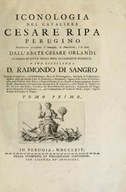 Cover of: Iconologia by Cesare Ripa