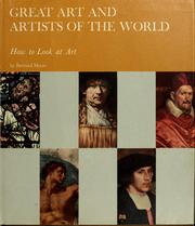 Cover of: How to look at art by Bernard Samuel Myers
