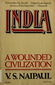 Cover of: India: a wounded civilization