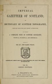 imperial gazetteer of Scotland