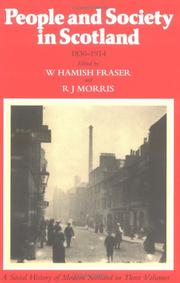 Cover of: People and Society in Scotland: 1830-1914 (People and Society in Scotland)