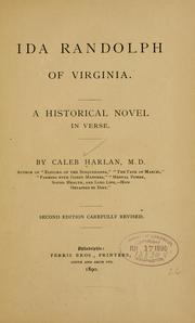 Cover of: Ida Randolph, of Virginia