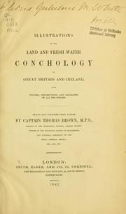 Cover of: Illustrations of the land and fresh water conchology of Great Britain and Ireland by Thomas Brown