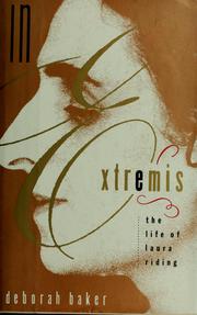 Cover of: In extremis: the life of Laura Riding