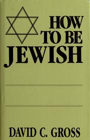 Cover of: How to be Jewish