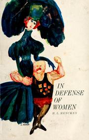 Cover of: In defense of women