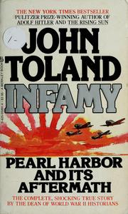 Cover of: Infamy: Pearl Harbor and its aftermath