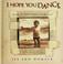 Cover of: I hope you dance