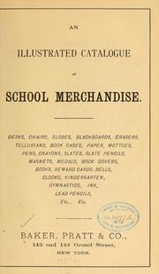 Cover of: An illustrated catalogue of school merchandise