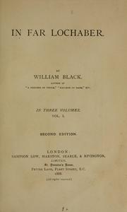 Cover of: In far Lochaber. by William Black