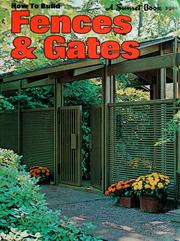 Cover of: HOW to build Fences & Gates by 