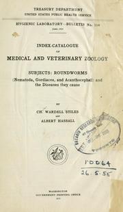 Cover of: Index-catalogue of medical and veterinary zoology. by Charles Wardell Stiles, Charles Wardell Stiles