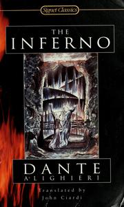Cover of: The inferno by Dante Alighieri