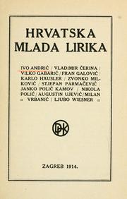 Cover of: Hrvatska mlada lirika by 