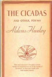 Cover of: cicadas and other poems.