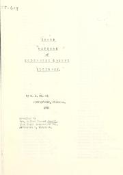 Cover of: Index, History of McDonough County, Illinois by S. J. Clarke