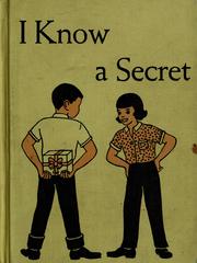 Cover of: I know a secret by Gertrude Howell Hildreth