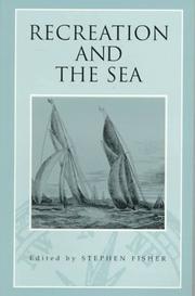 Cover of: Recreation and the Sea (Exeter Maritime Studies)