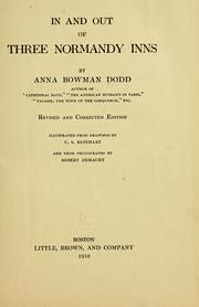 Cover of: In and out of three Normandy inns