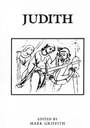 Cover of: Judith (Exeter Medieval English Texts and Studies)
