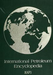 Cover of: International petroleum encyclopedia by 
