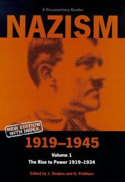 Cover of: Nazism 1919-1945 by 