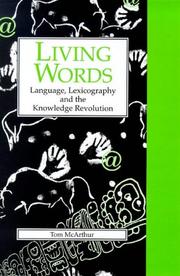 Cover of: Living Words by Tom McArthur