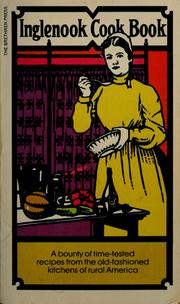 Front cover of The Inglenook cook book by Unknown