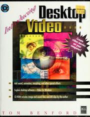 Cover of: Introducing desktop video by Tom Benford