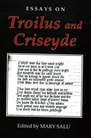 Cover of: Essays on Troilus and Criseyde (Chaucer Studies)