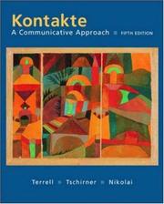 Cover of: Kontakte: A Communicative Approach Student Prepack with Bind-In card
