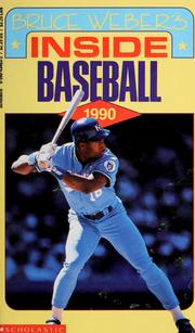 Cover of: Bruce Weber's Inside baseball, 1990