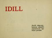 Cover of: Idill: Forditotta Fegyverneki István, Biczó András illusztrációival