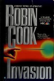 Cover of: Invasion by Robin Cook