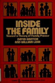 Cover of: Inside the family by David Kantor