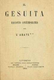 Cover of: Il gesuita by Jean Hippolyte Michon