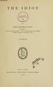 Cover of: The idiot by John Kendrick Bangs