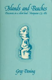 Cover of: Islands and beaches: discourse on a silent land : Marquesas, 1774-1880