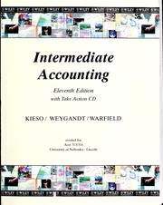 Cover of: Intermediate accounting